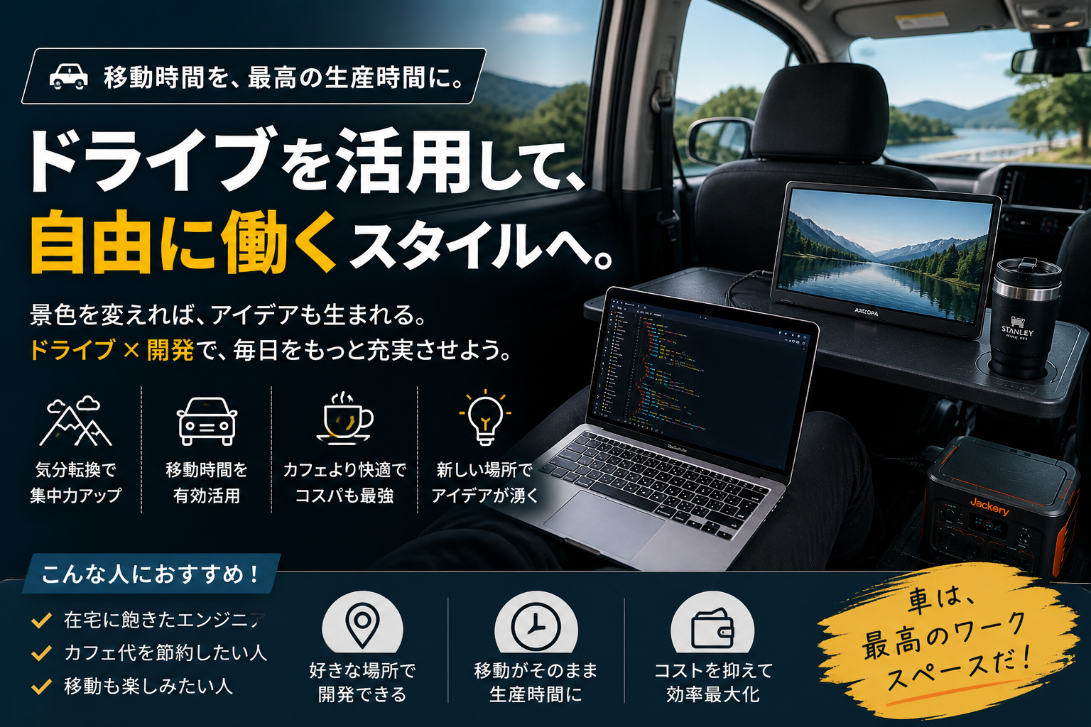ドライブ活用